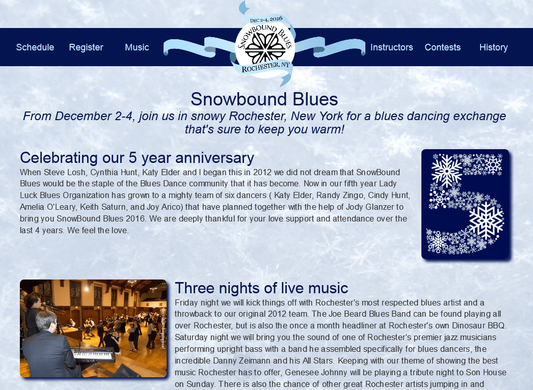 Snowbound Blues, 2016
